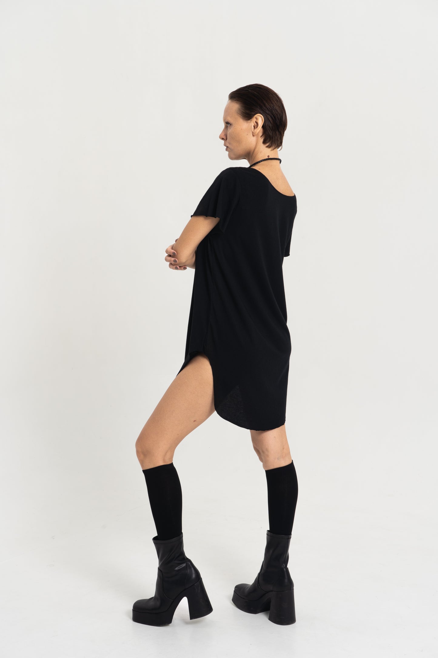 Oversized crew neck t-shirt